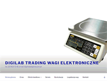 Tablet Screenshot of digitra.pl
